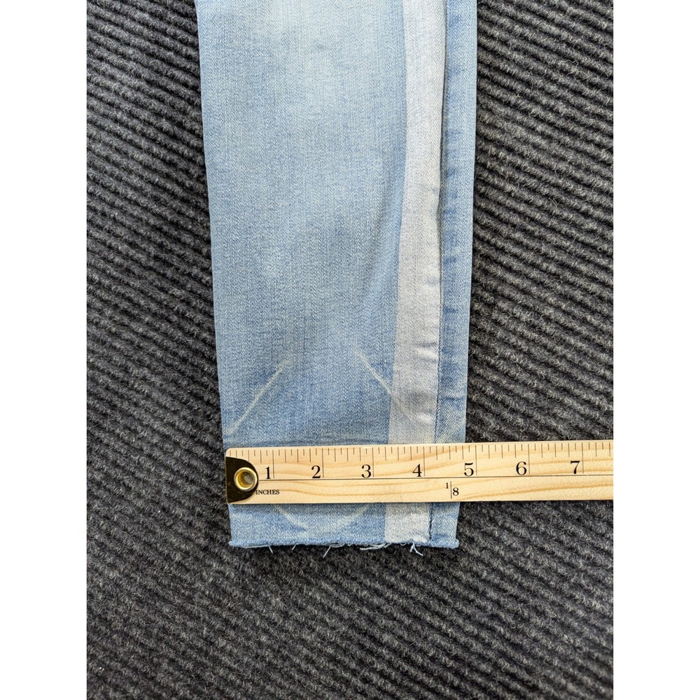 Express Stretch Denim Perfect Ankle High Rise Jeans Womens 2S Blue Cotton Skinny - Picture 16 of 16
